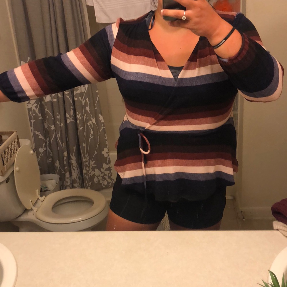 Striped Boutique Blouse